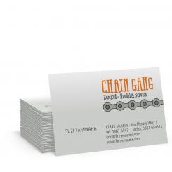 Geschäftskarte "Chain Gang" 