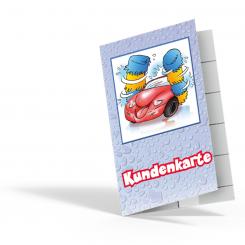 Kundenkarte "Car-Wash" 