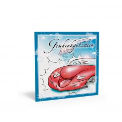 Geschenkgutschein "Car Wash" inkl. Kuvert 