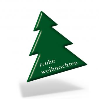 Schmucketiketten "Weihnachtsbaum" Aufkleber 46 x 34 