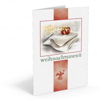 Menükarten-Hülle "Weihnachten" 