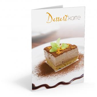 Menükarten-Hülle "Dessert" 