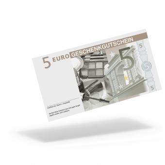 Euro-Geschenkgutschein "Kosmetik" mit 5,- Euro 