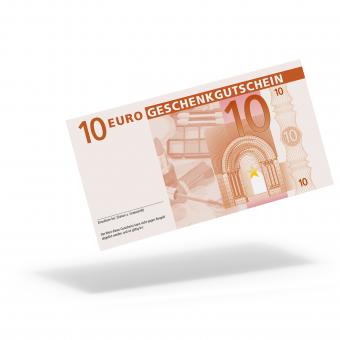 Euro-Geschenkgutschein "Kosmetik" mit 10,- Euro 