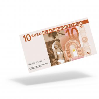 Euro-Geschenkgutschein "Sonne" mit 10,- Euro 