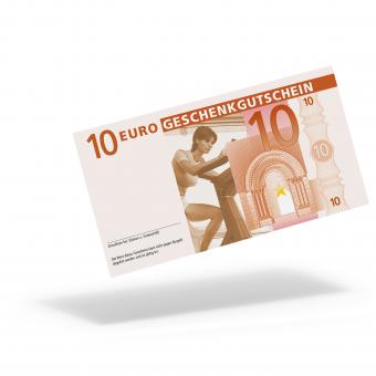 Euro-Geschenkgutschein "Fitness" mit 10,- Euro 