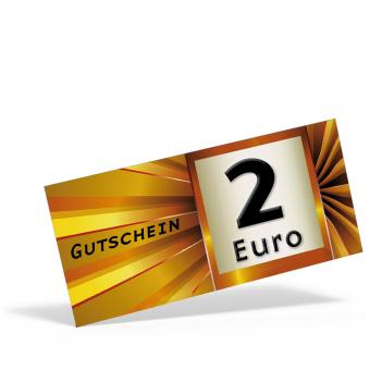 Werbegutschein 2 Euro 