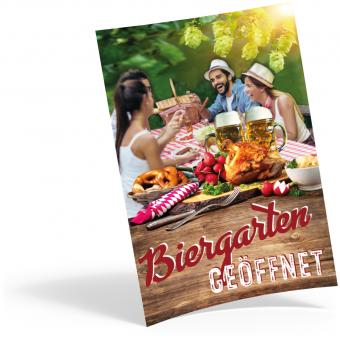 Plakat DIN A1 "Biergarten" 