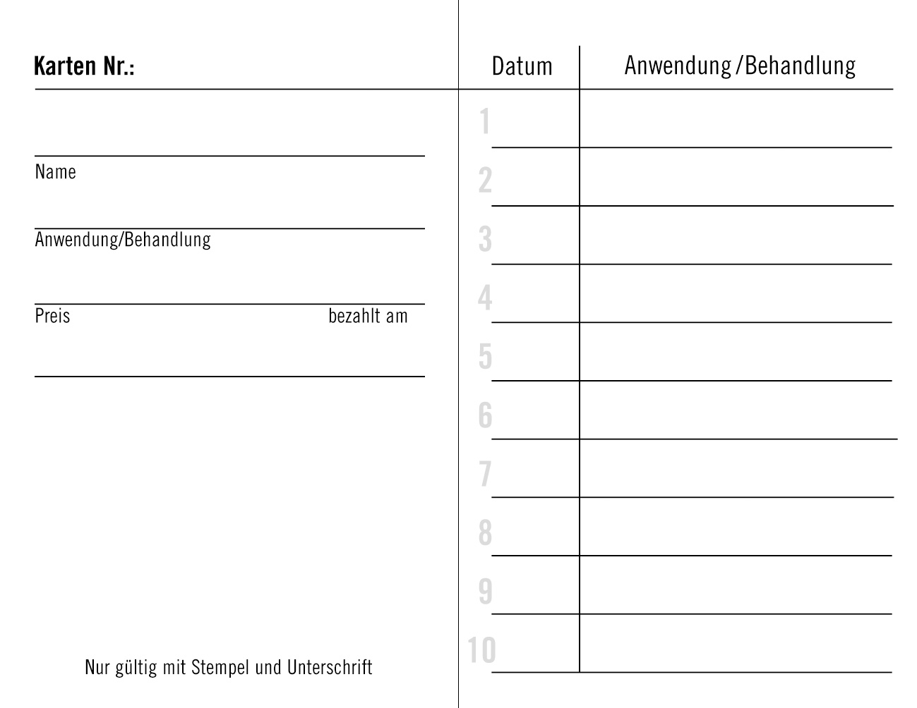 Abo-Karte "Kosmetik" | Geschenkgutscheine, Visitenkarten, Kundenkarten Abo-Karte "Kosmetik" | Geschenkgutscheine, Visitenkarten, Kundenkarten